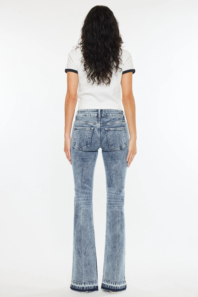 Maizie Mid Rise Bootcut Jeans