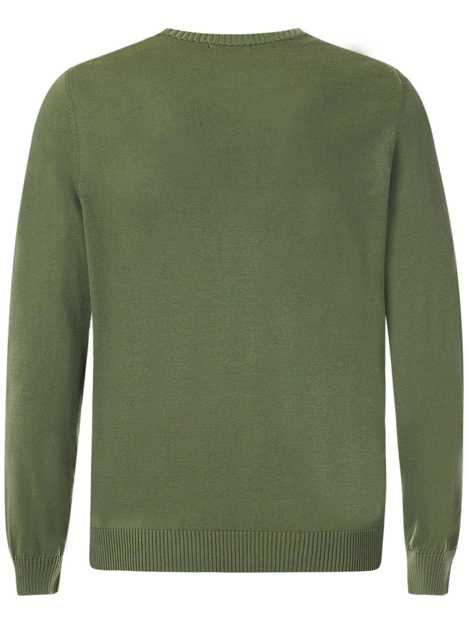 Malo Crewneck Straight Hem Knitted Jumper