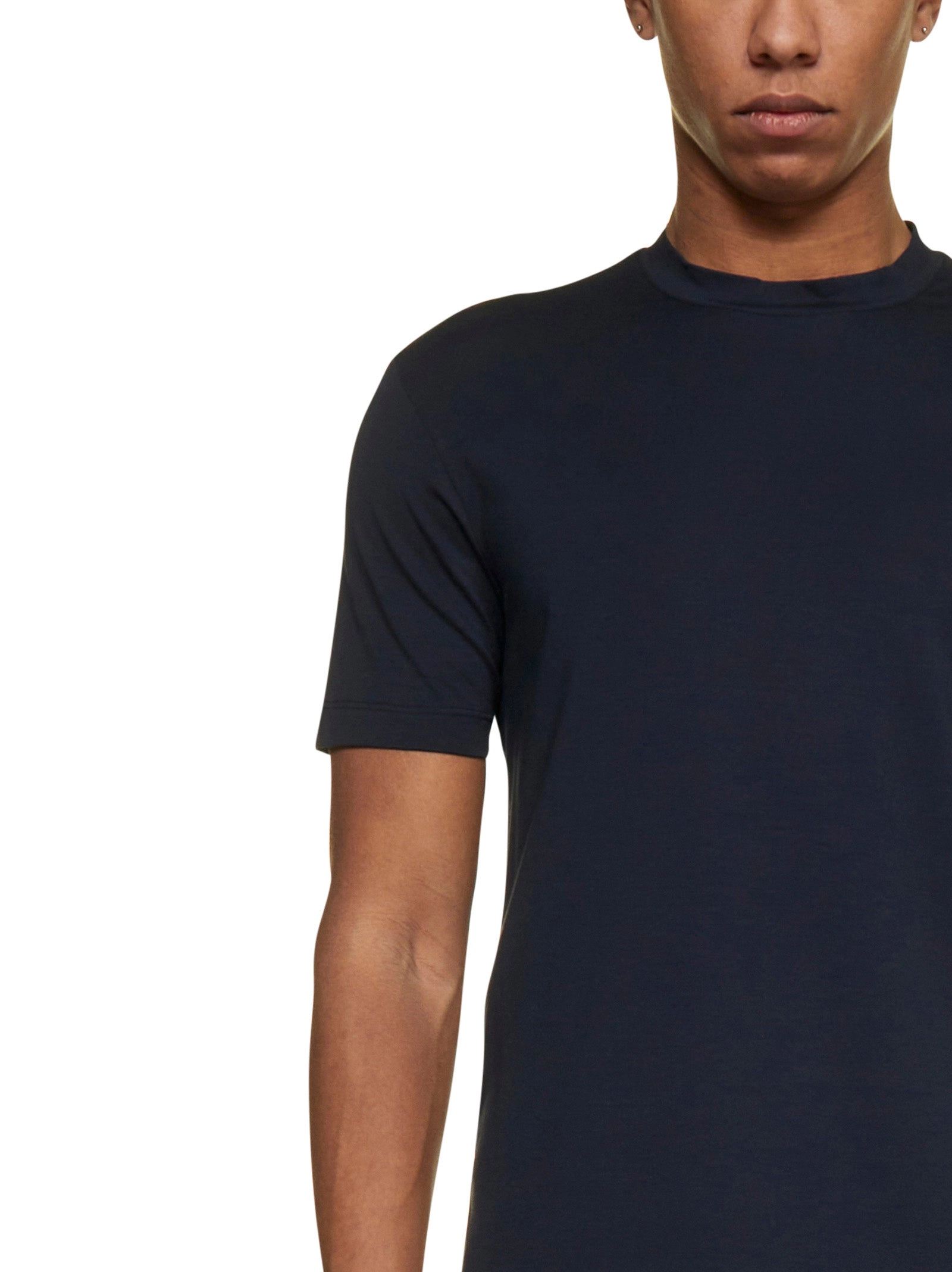 Malo Round Neck Short Sleeved T-Shirt