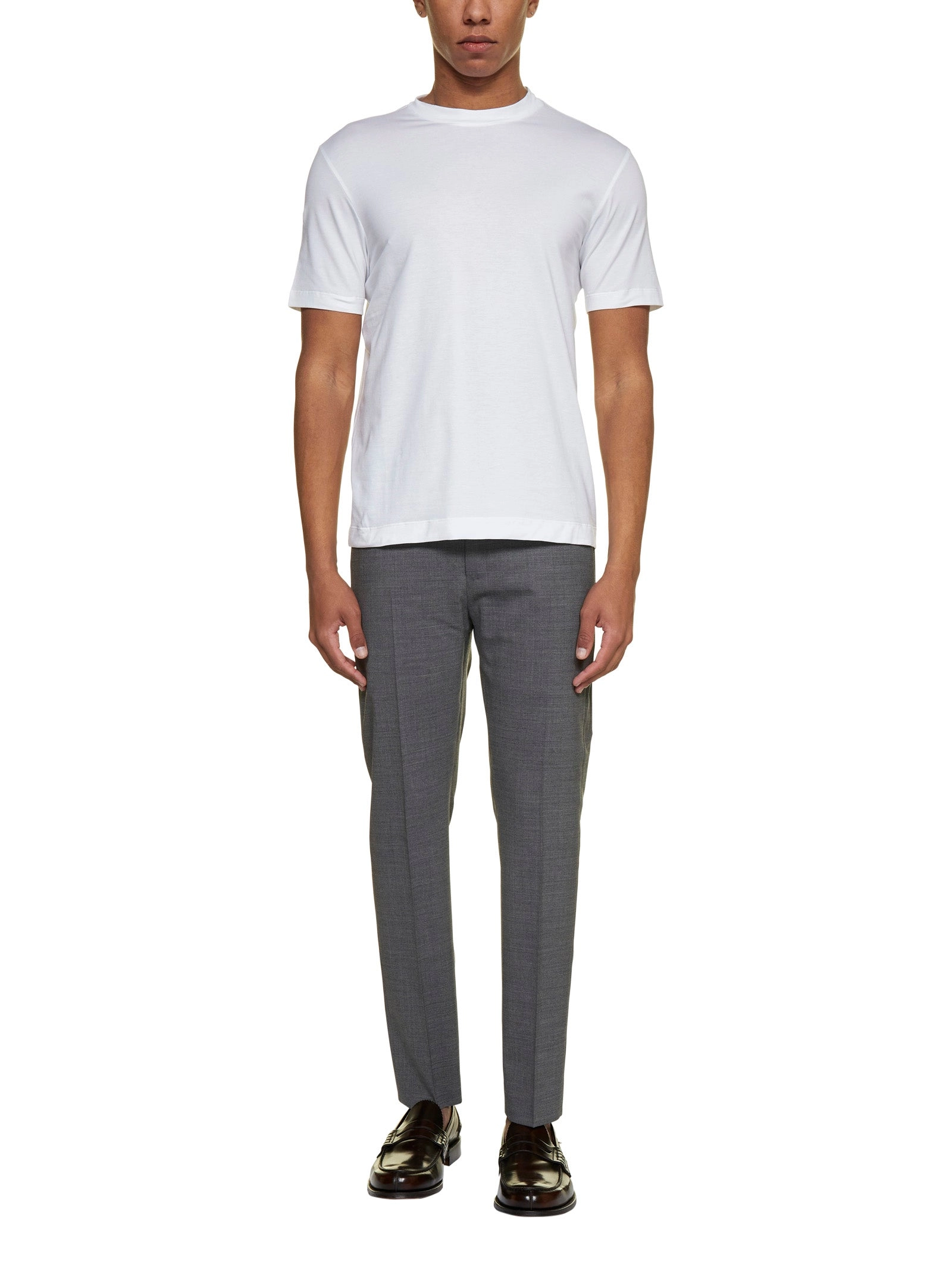 Malo Round Neck Short Sleeved T-Shirt