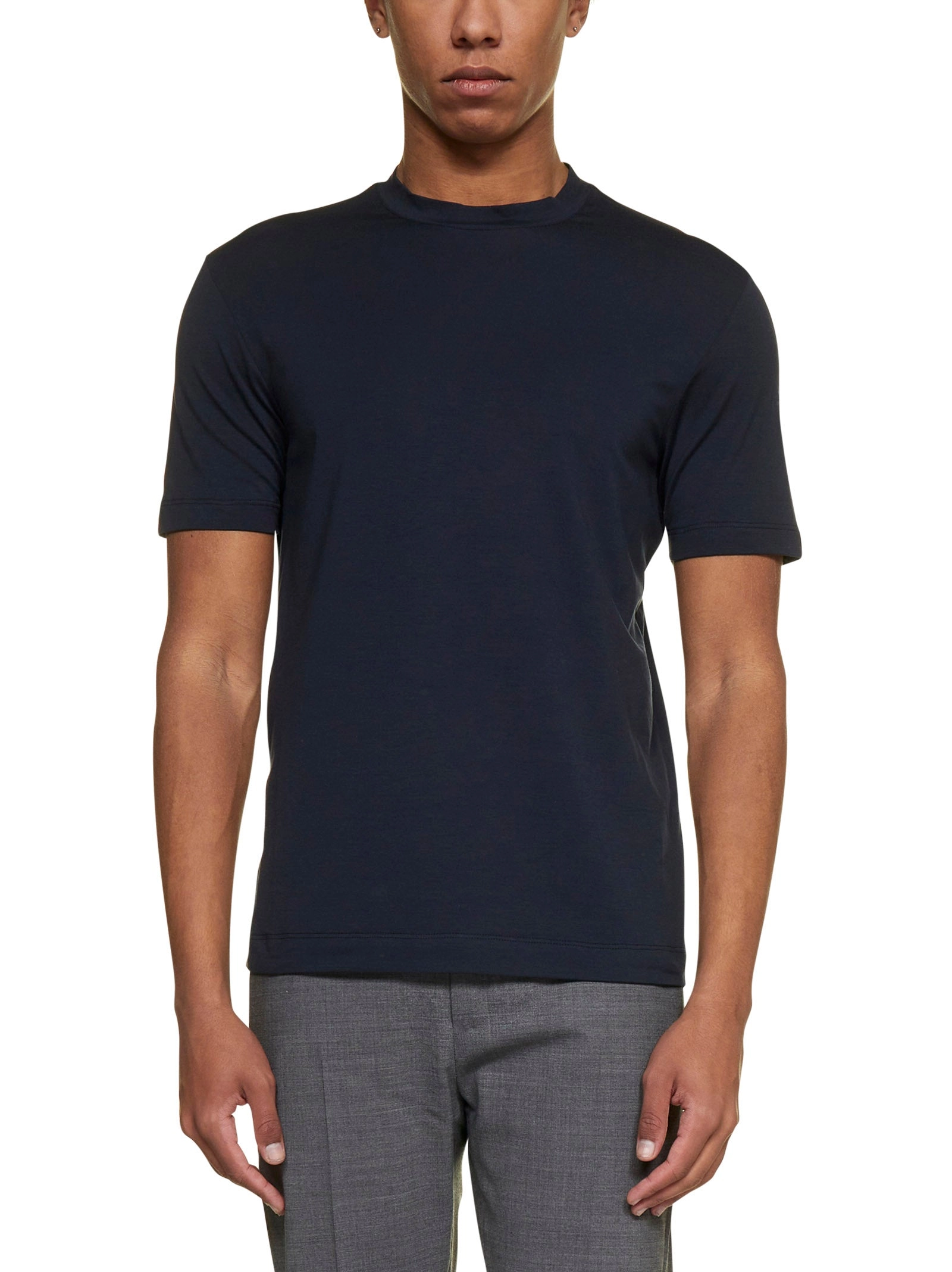 Malo Round Neck Short Sleeved T-Shirt