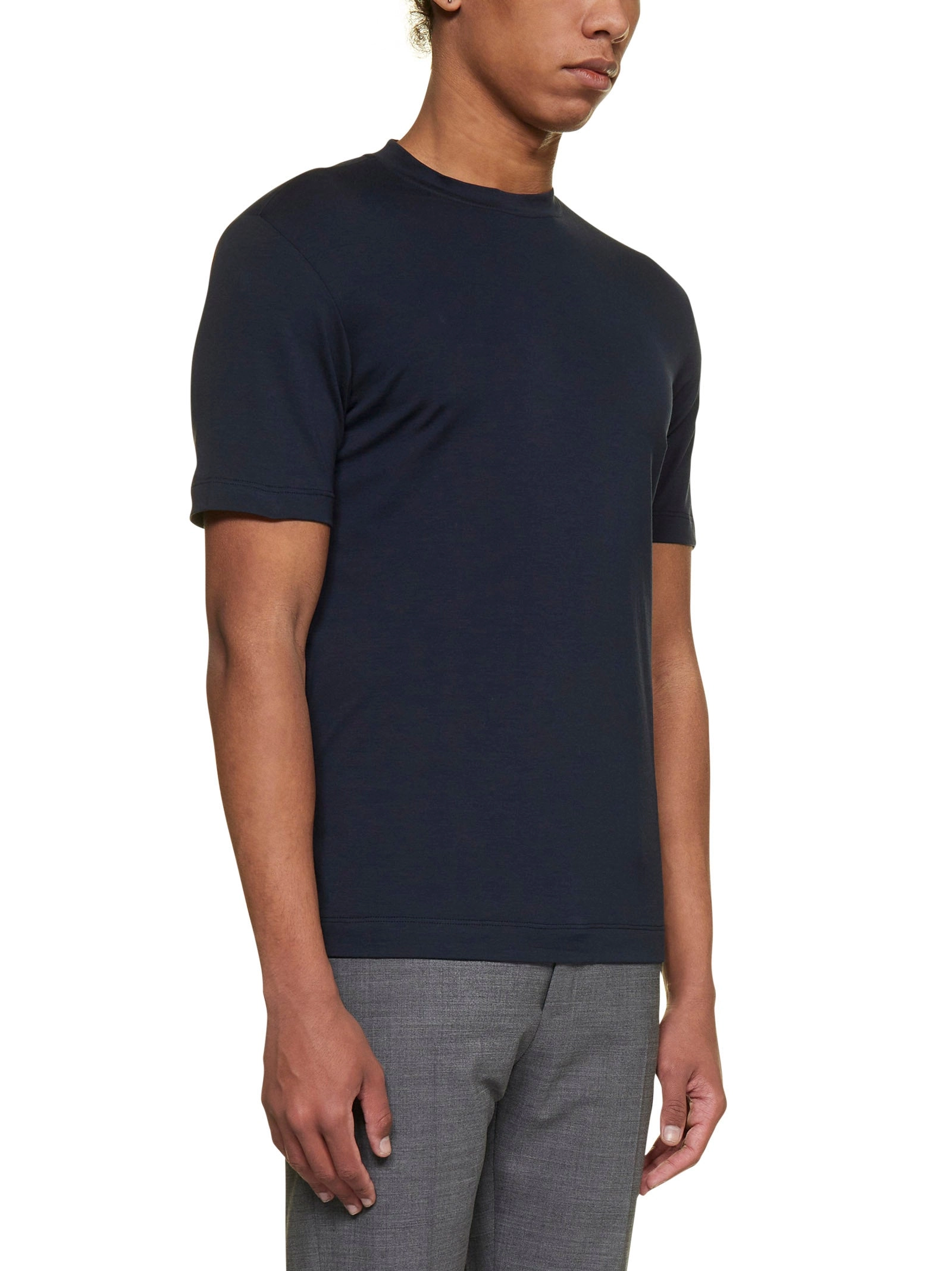 Malo Round Neck Short Sleeved T-Shirt