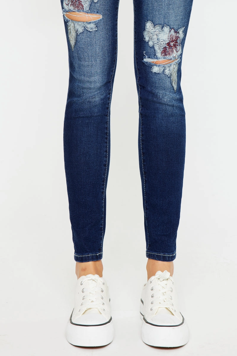 Mandy Mid Rise Super Skinny