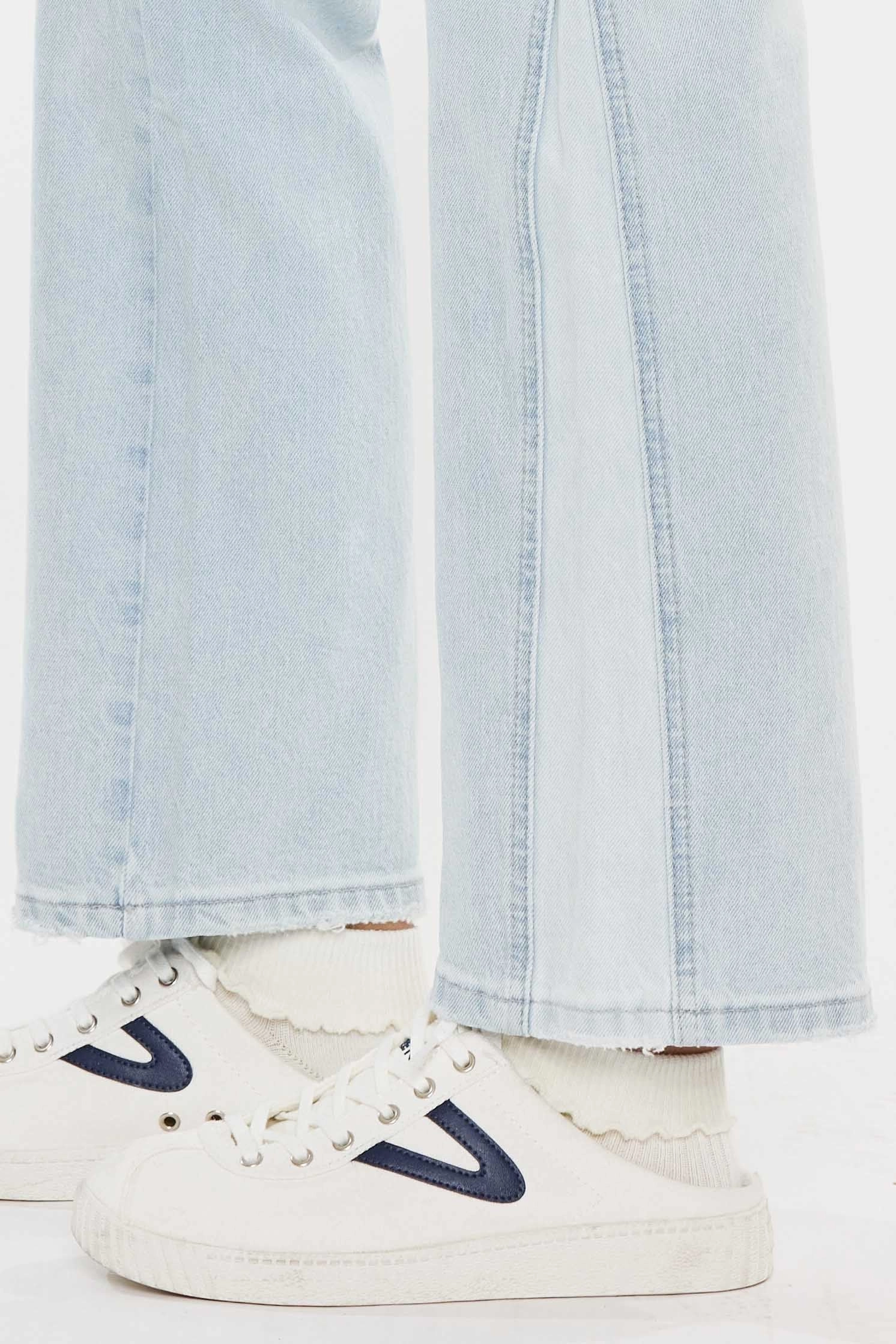 Maple High Rise Straight Leg Jeans