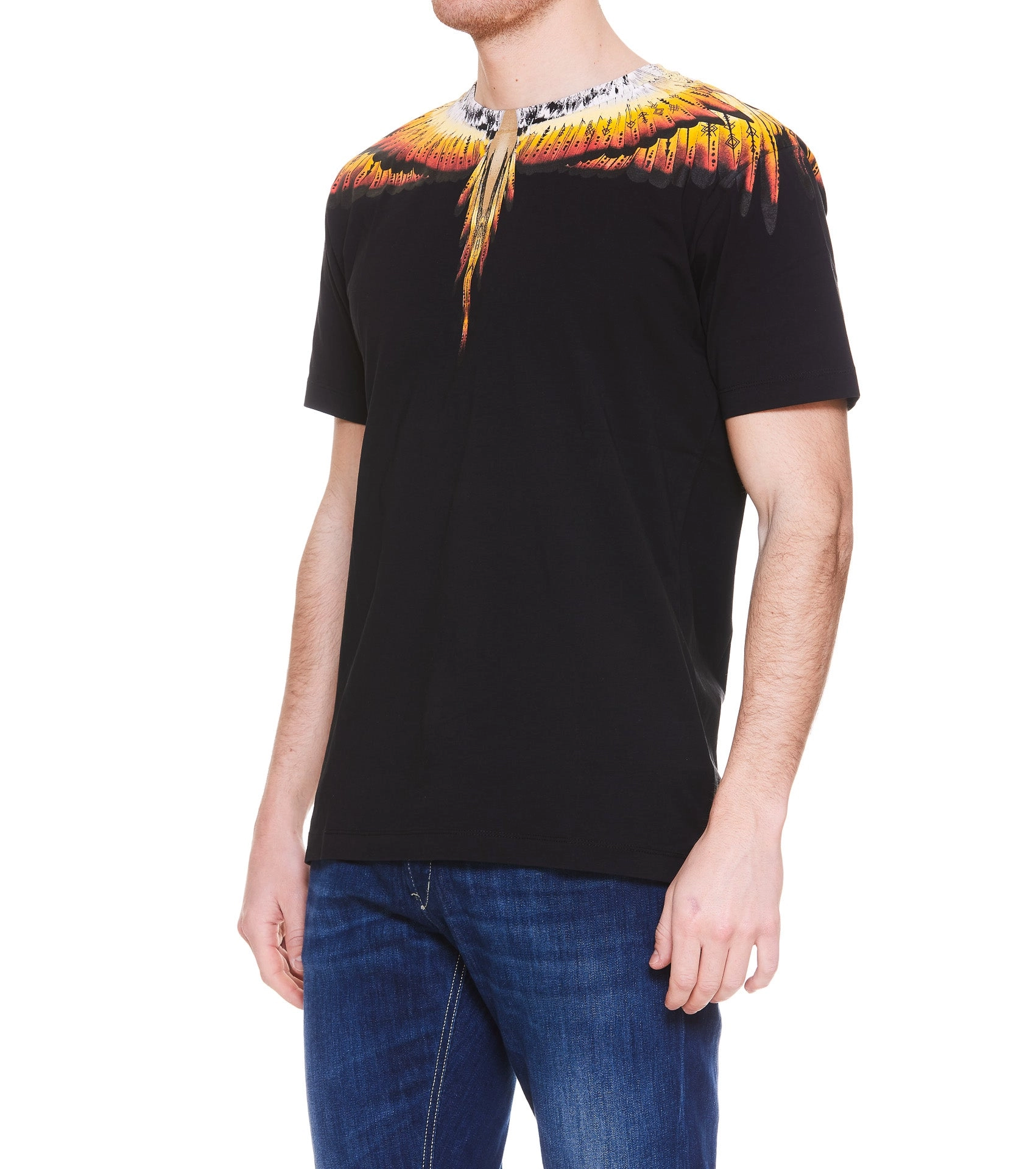 Marcelo Burlon County Of Milan Crewneck Short-Sleeved T-Shirt