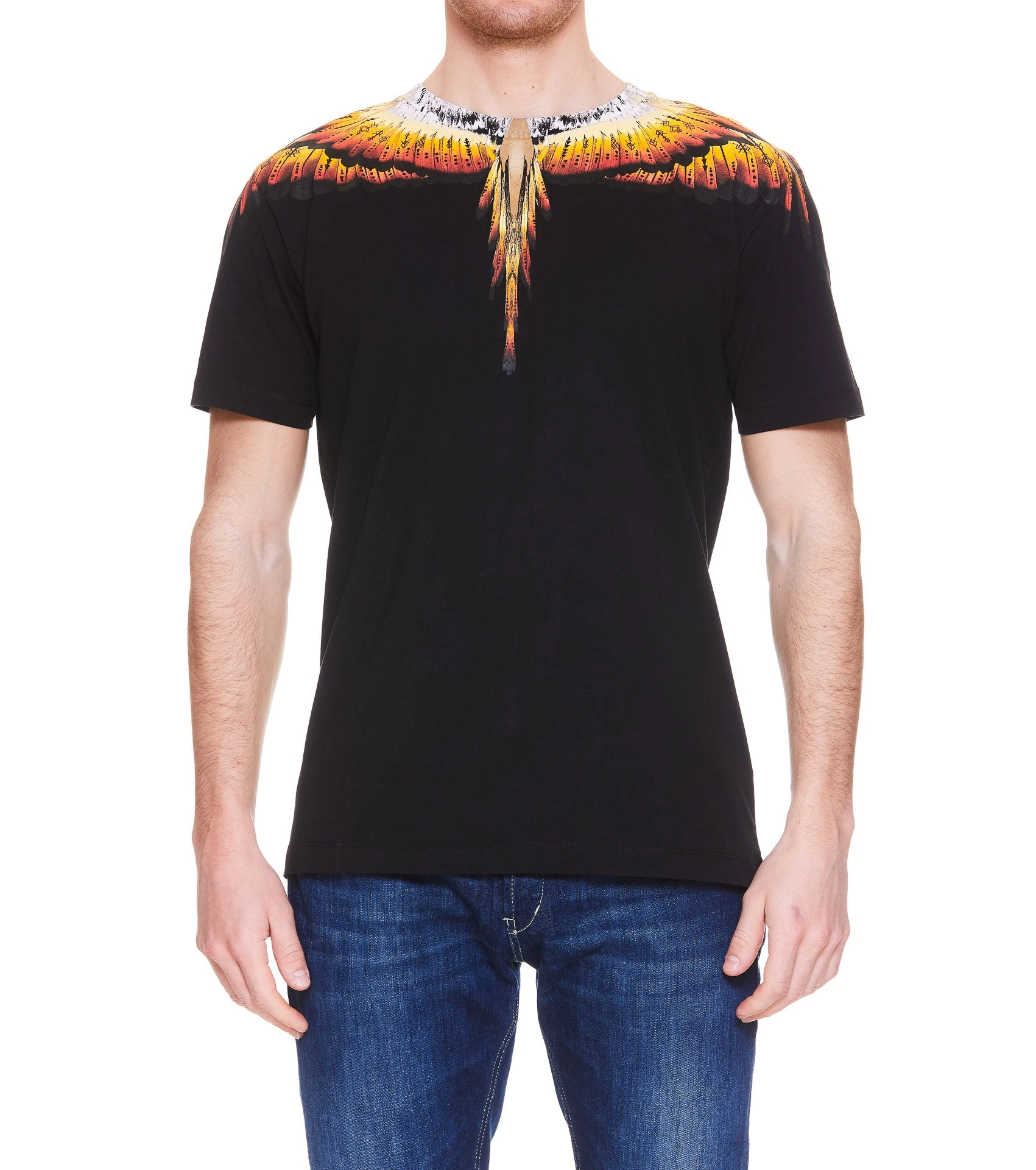 Marcelo Burlon County Of Milan Crewneck Short-Sleeved T-Shirt