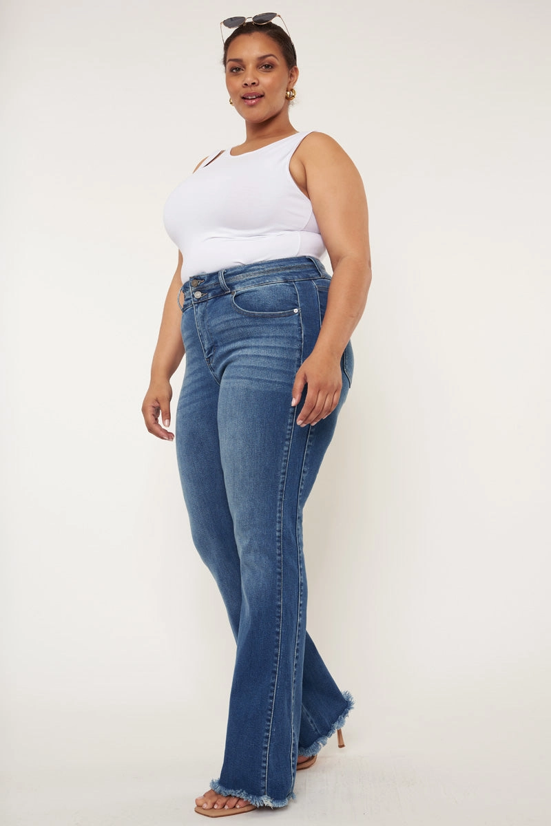 Marcy High Rise Bootcut Jeans (Plus Size)