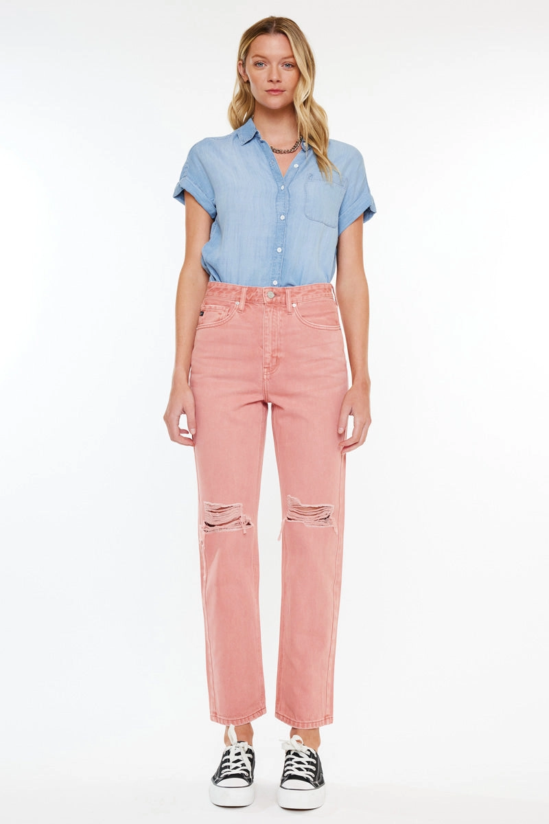 Mari Ultra High Rise 90's Straight Leg Jeans