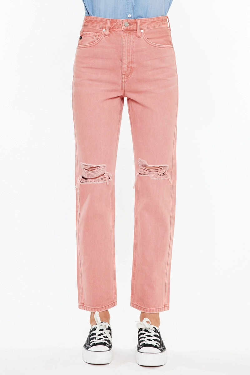 Mari Ultra High Rise 90's Straight Leg Jeans