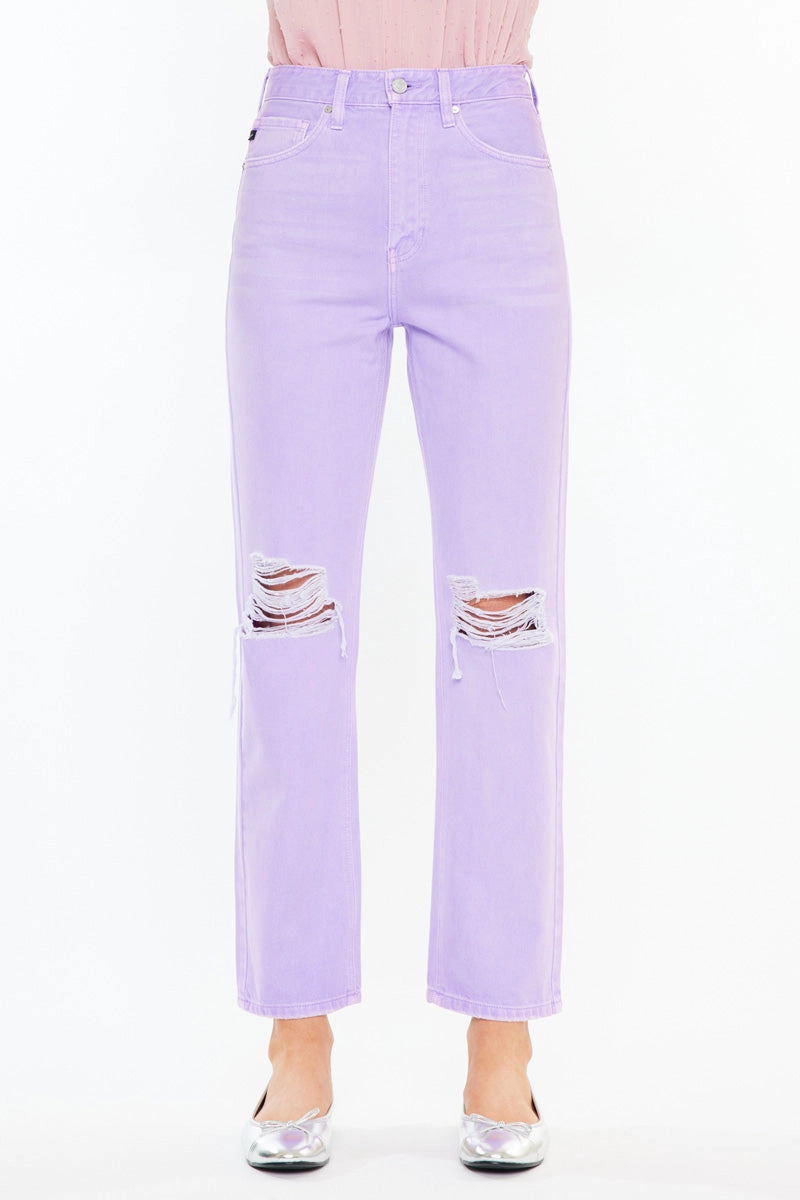 Mari Ultra High Rise 90's Straight Leg Jeans