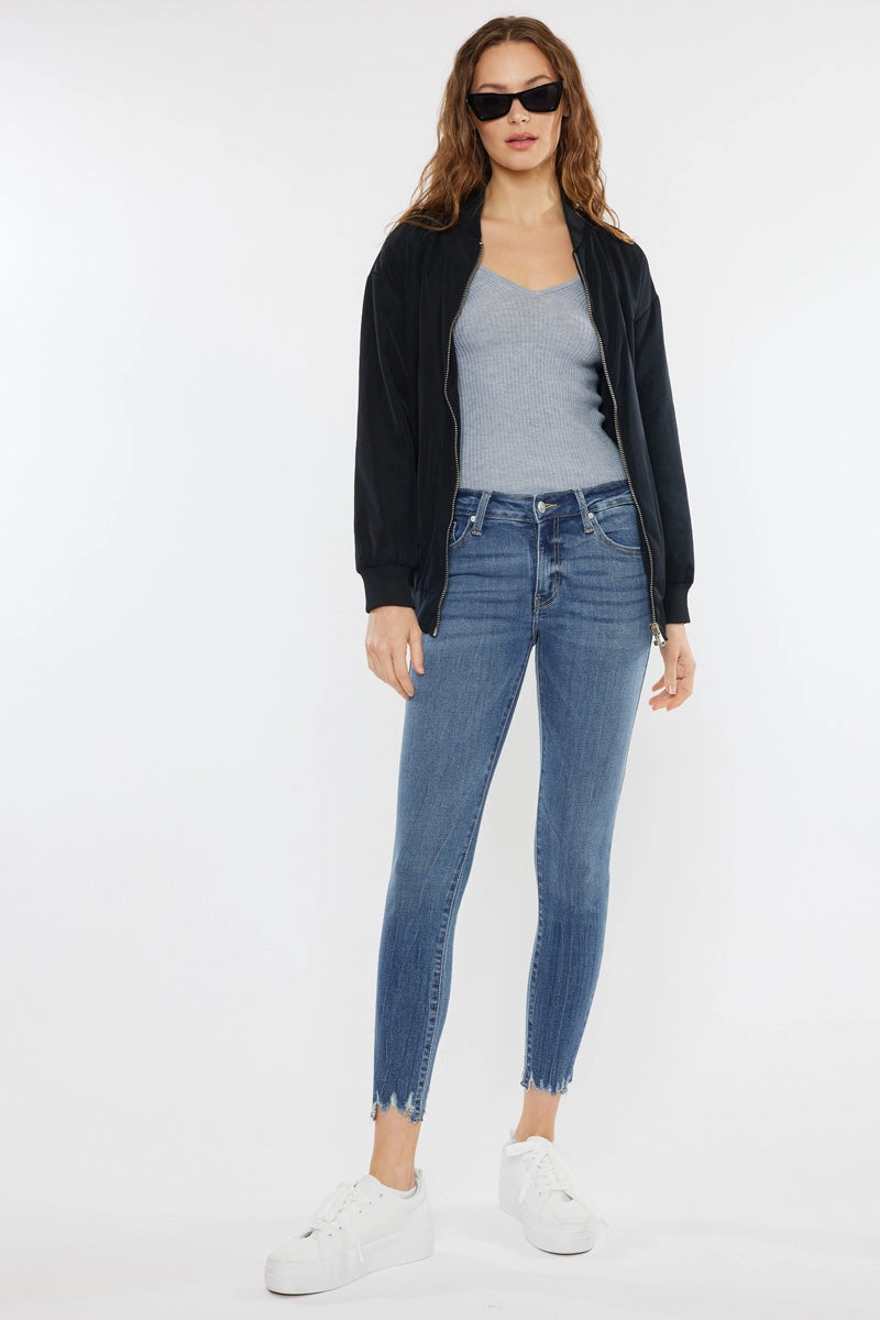 Maribelle Mid Rise Ankle Skinny Jeans