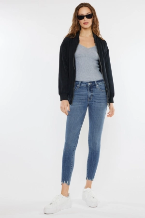 Maribelle Mid Rise Ankle Skinny Jeans