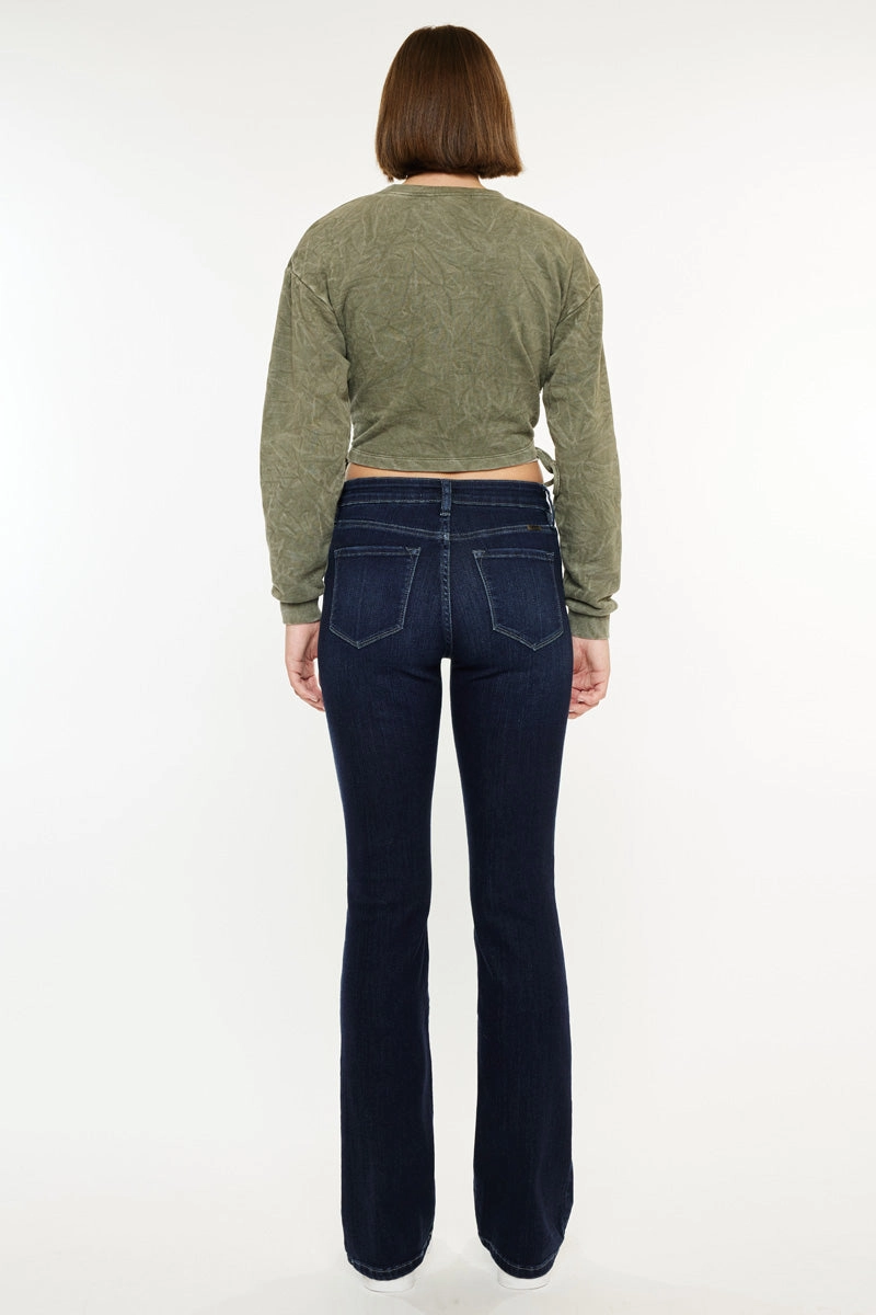 Marla High Rise Skinny Bootcut Jeans