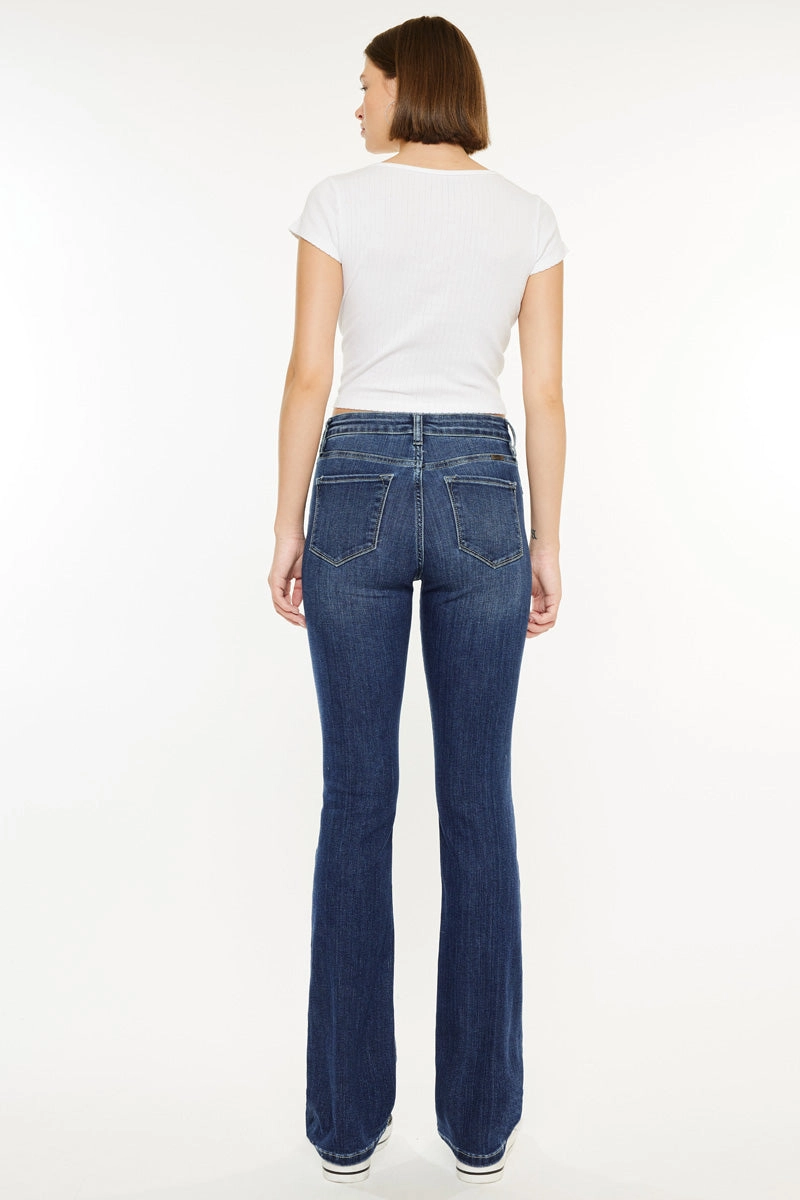 Marla High Rise Skinny Bootcut Jeans
