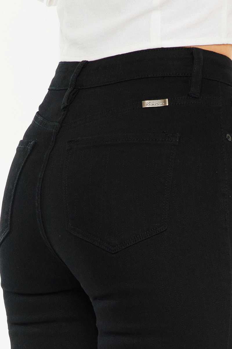 Mars High Rise Flare Jeans (Petite)