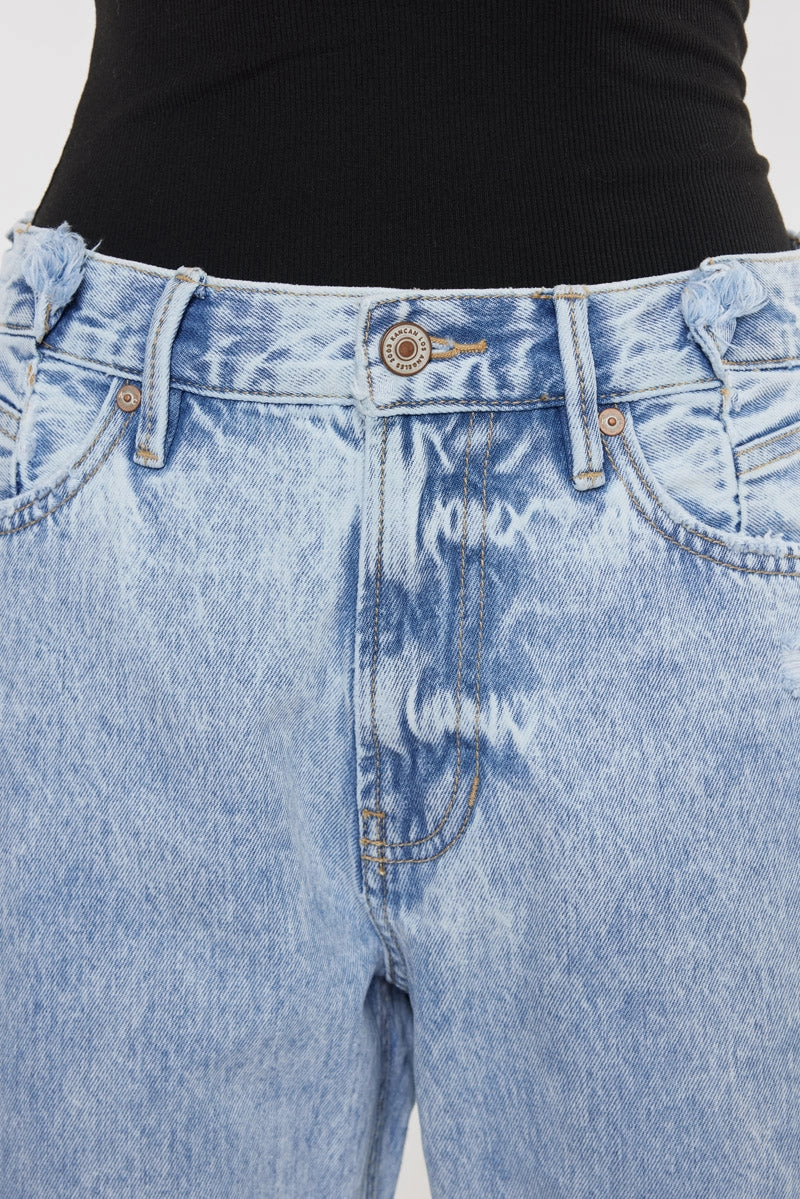 Meadow High Rise Straight Leg Jeans