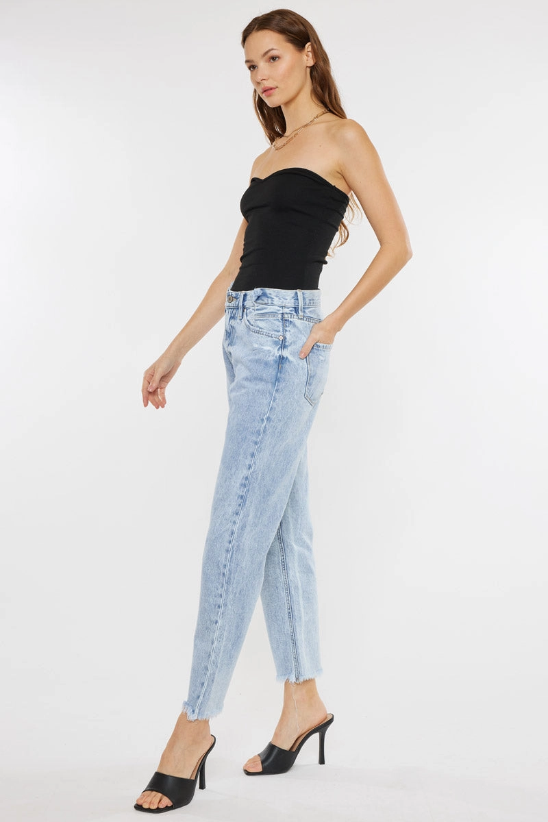 Meadow High Rise Straight Leg Jeans