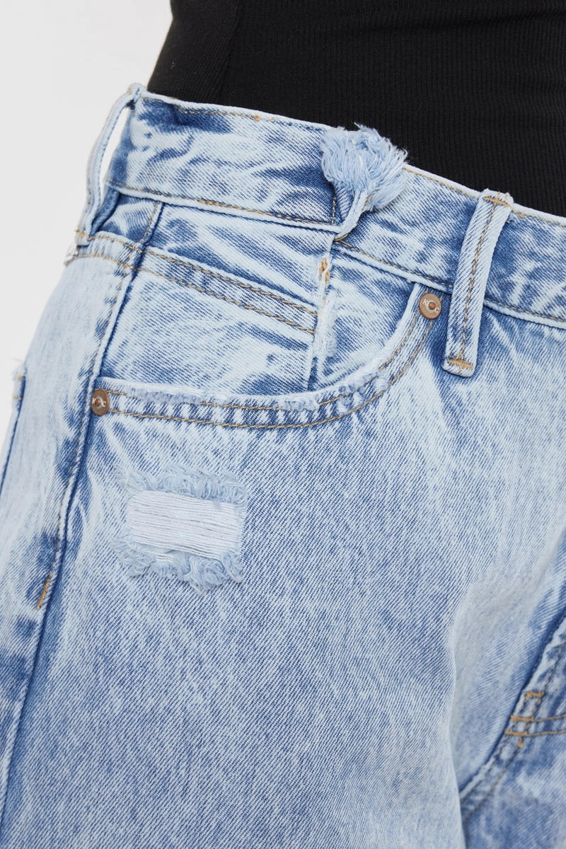 Meadow High Rise Straight Leg Jeans
