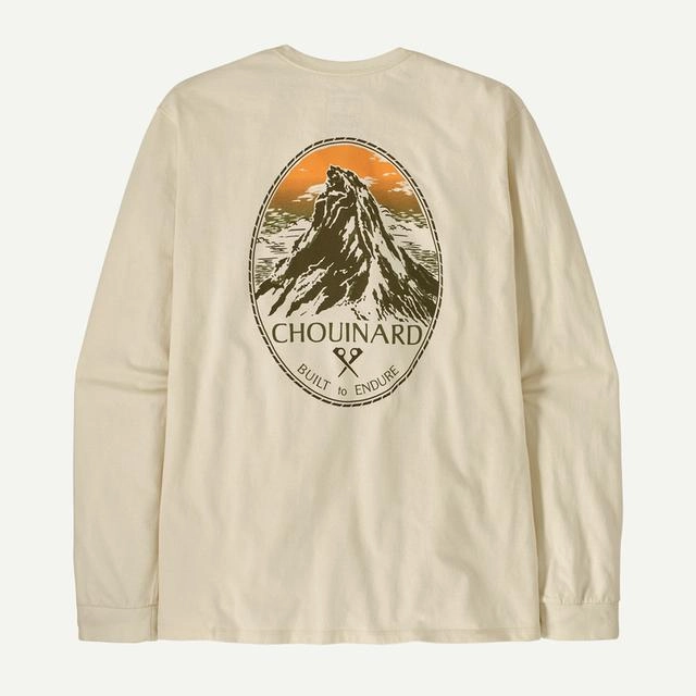 Men's Long-Sleeved Chouinard Crest Responsibili-Tee