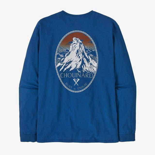 Men's Long-Sleeved Chouinard Crest Responsibili-Tee