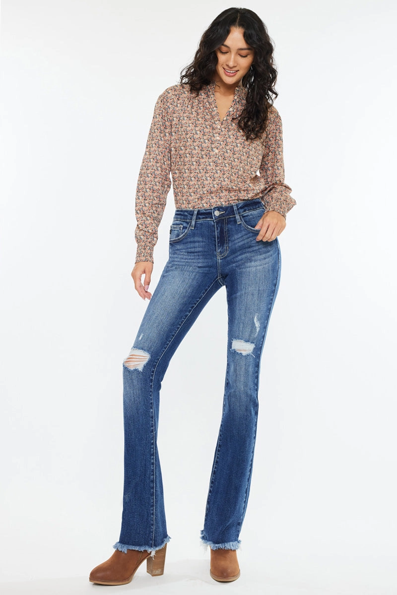 Mia Essentials Low Rise Baby Bootcut Jeans