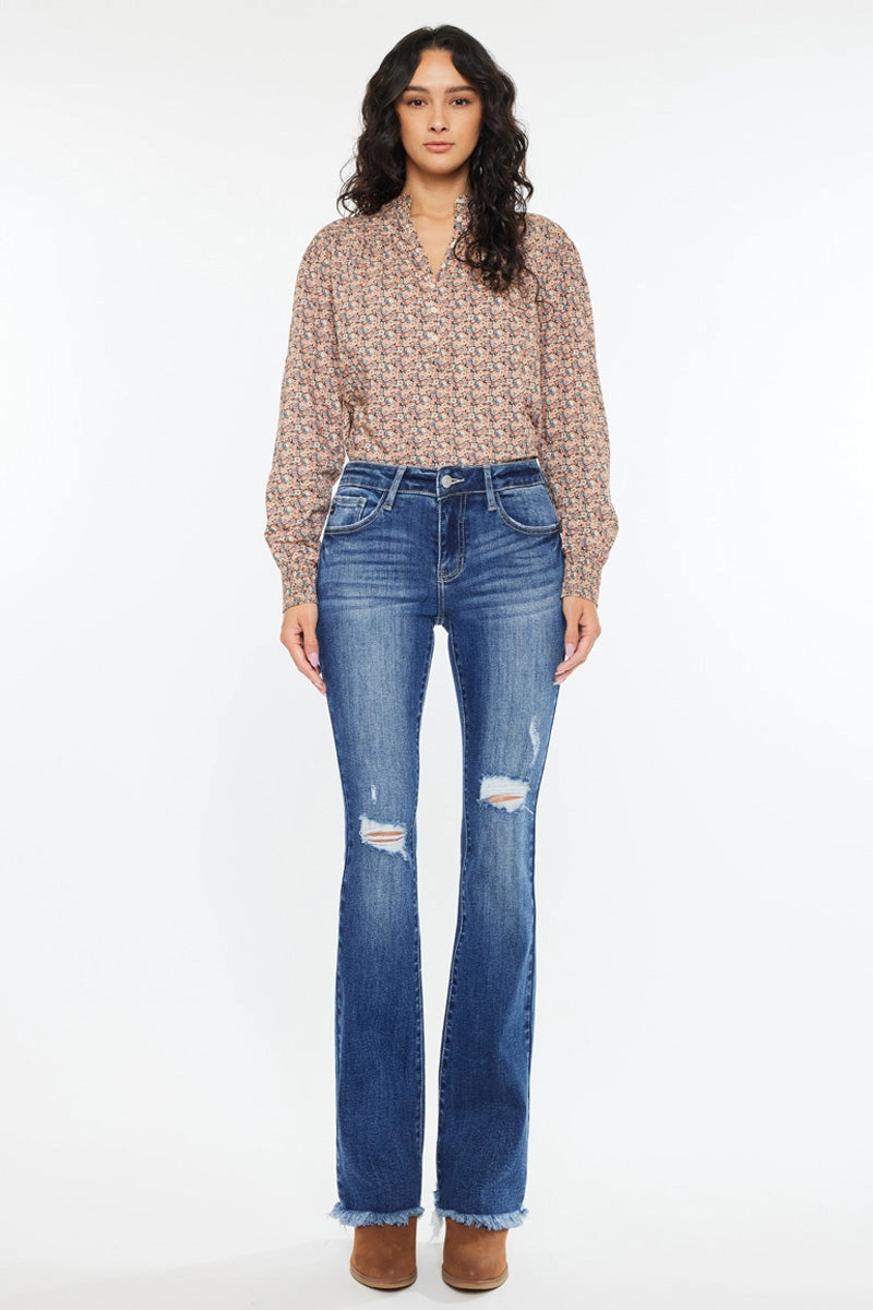 Mia Essentials Low Rise Baby Bootcut Jeans