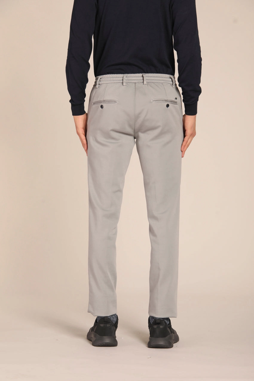 Milano Jogger Travel men's chino pants in jersey active extra slim fit