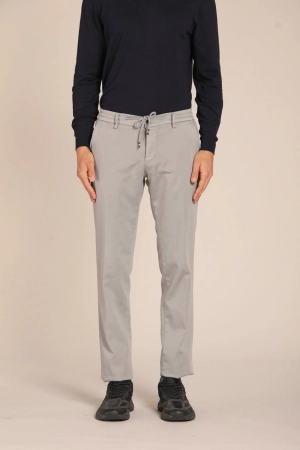 Milano Jogger Travel men's chino pants in jersey active extra slim fit