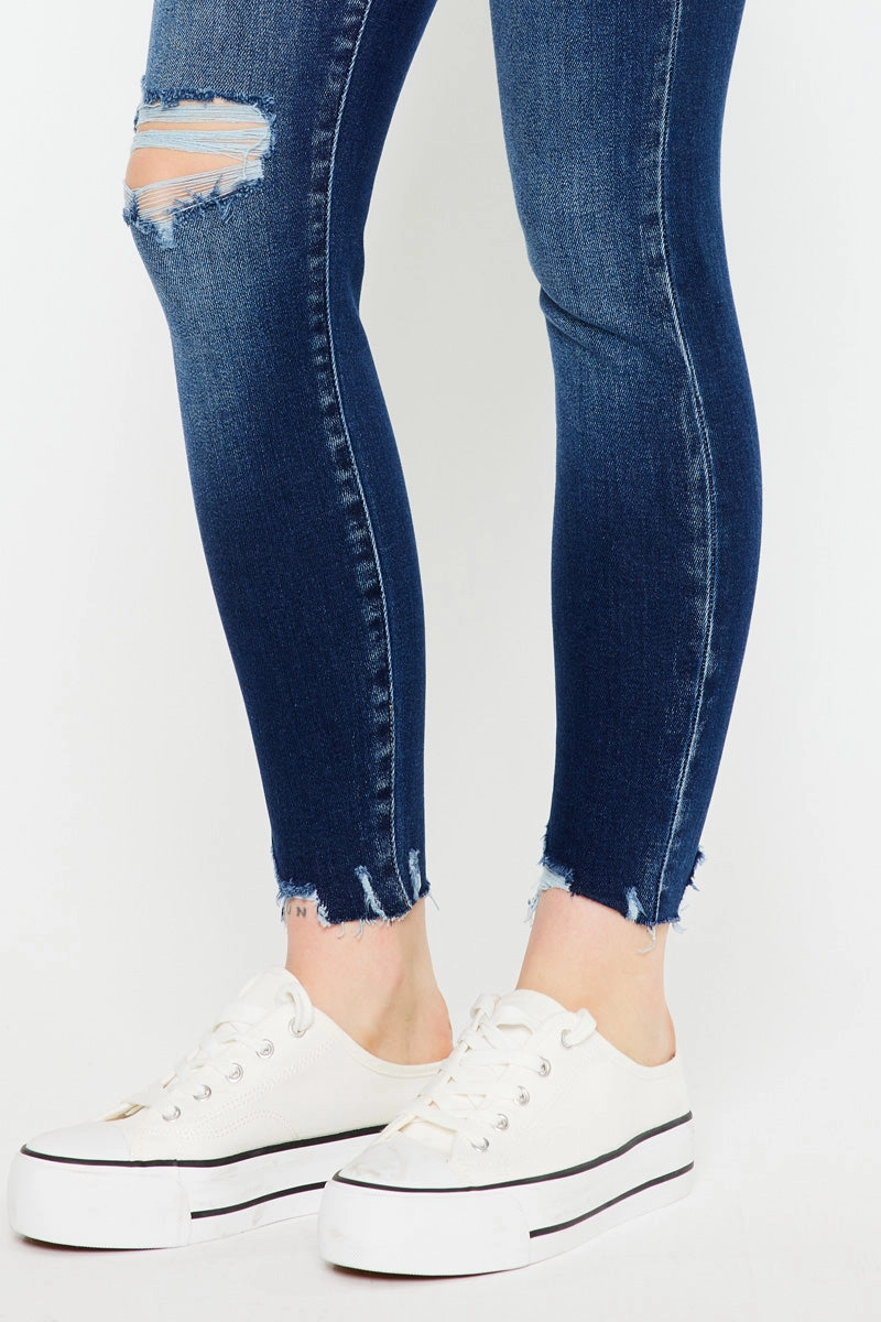 Milo High Rise Ankle Skinny Jeans - Curvy