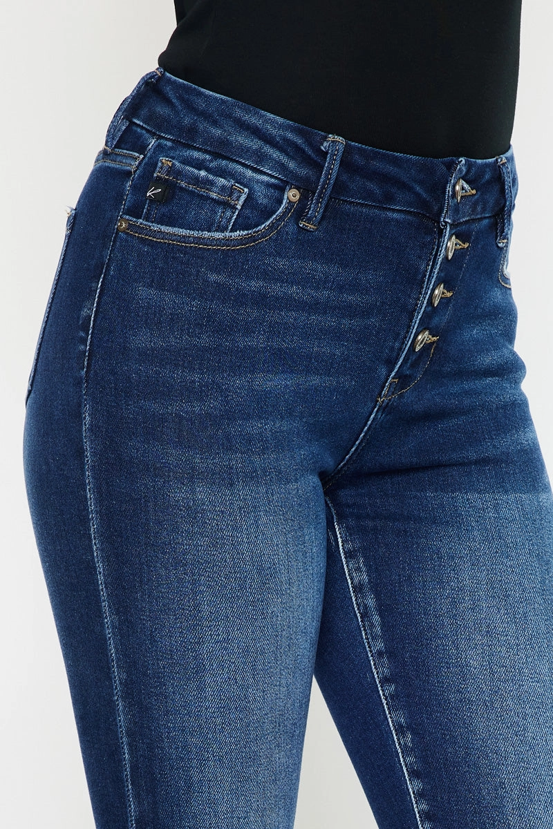 Milo High Rise Ankle Skinny Jeans - Curvy