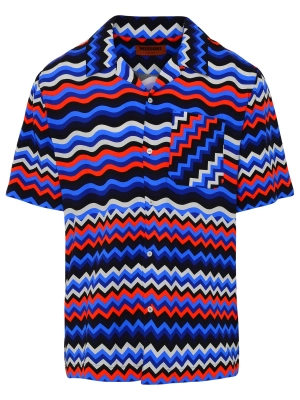 Missoni Geometric Printed Short-Sleeved Shirt