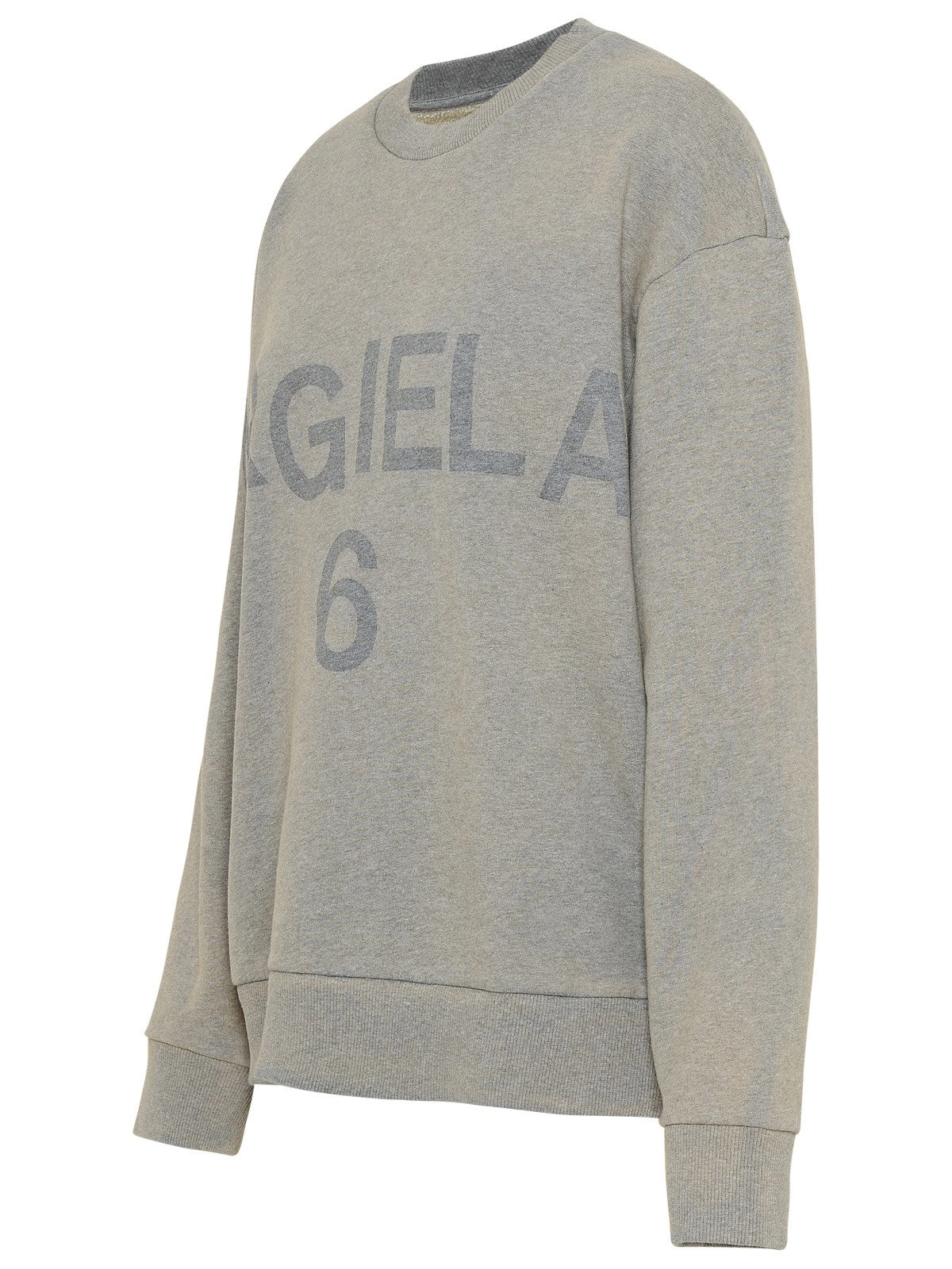 MM6 Maison Margiela Logo Printed Crewneck Sweatshirt