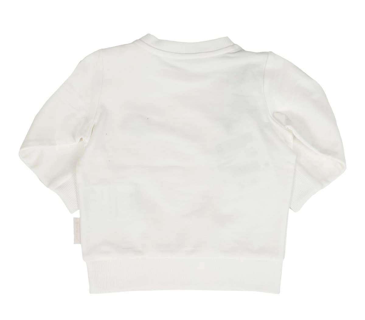 Moncler Enfant Logo Patch Round-Neck Sweatshirt