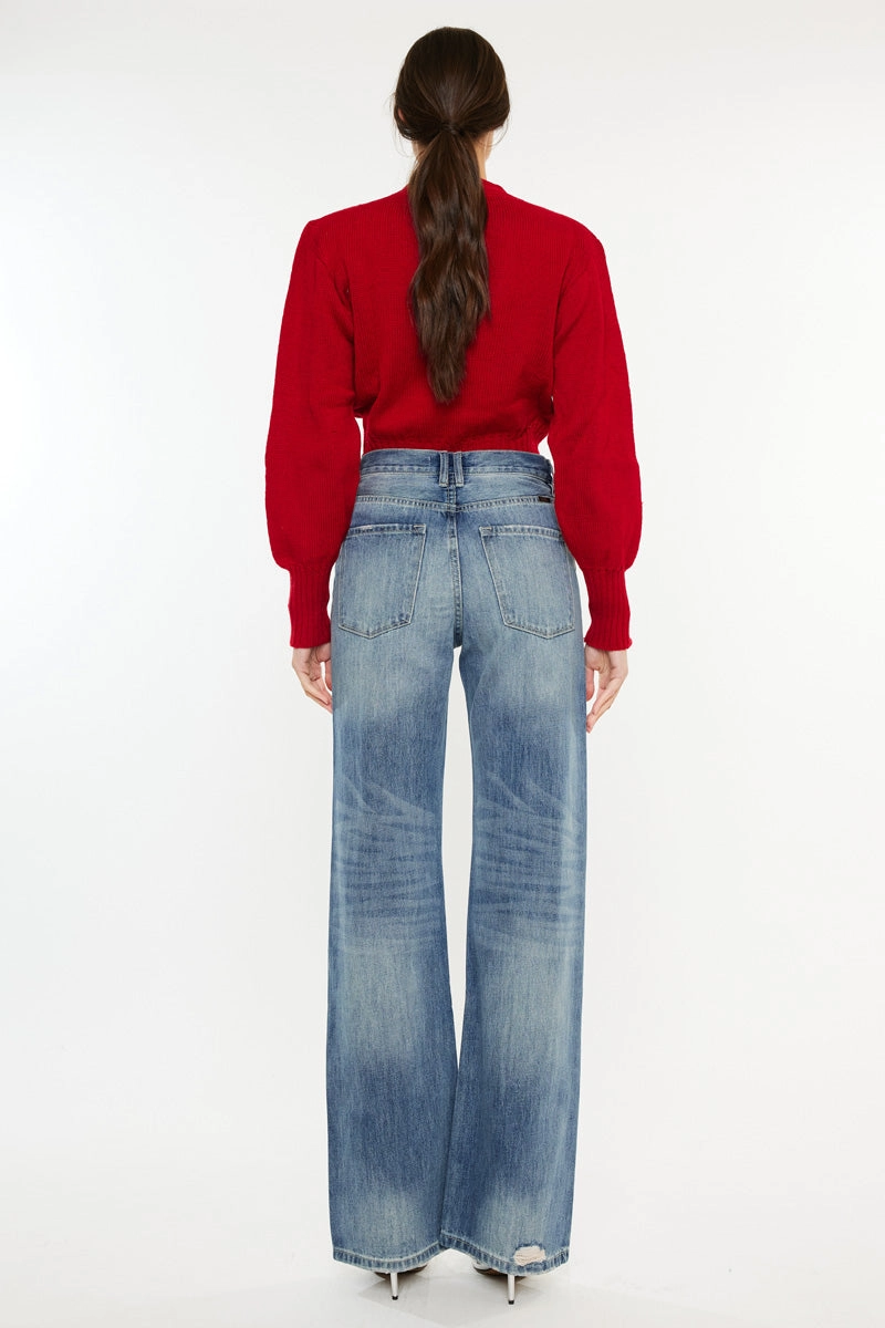 Montana Ultra High Rise 90's Flare Jeans