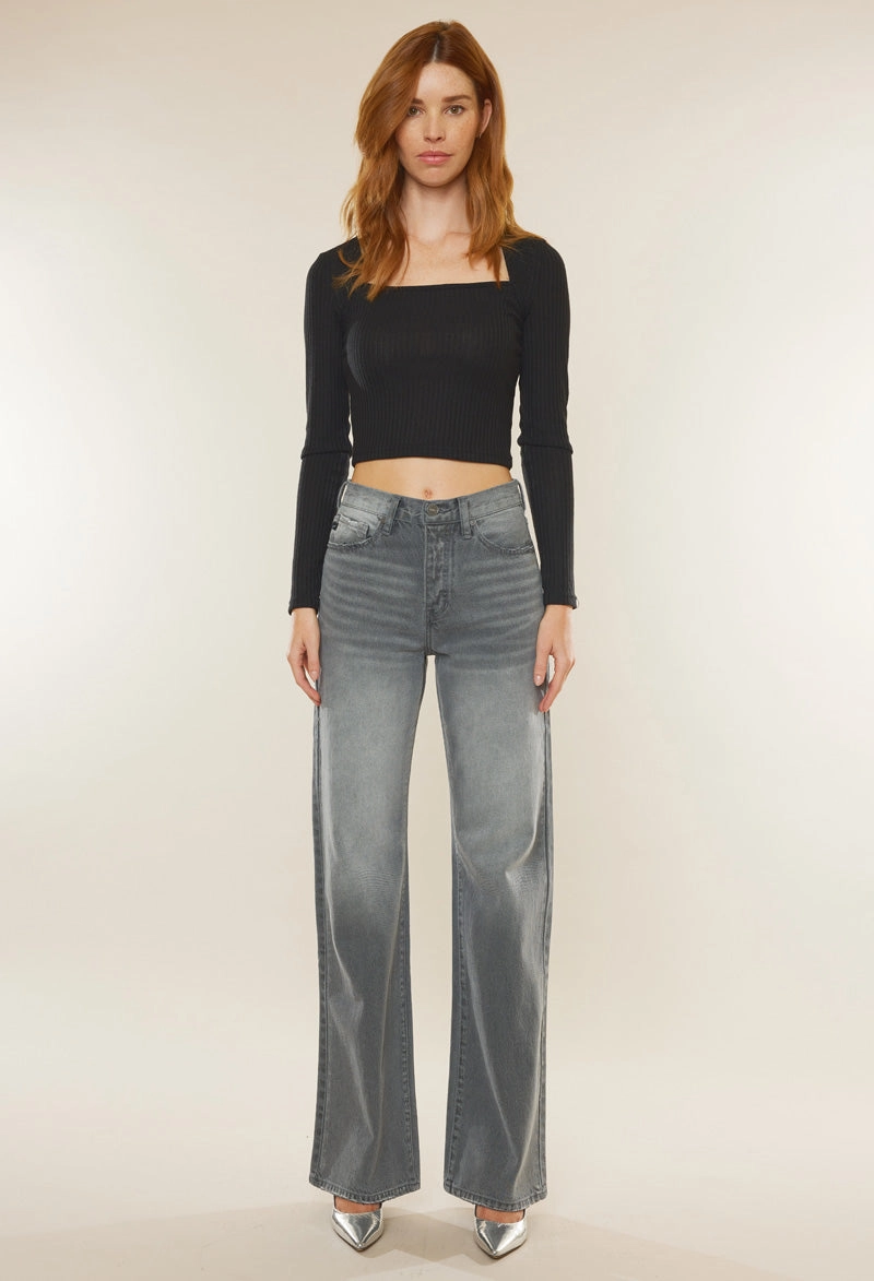 Montana Ultra High Rise 90's Flare Jeans