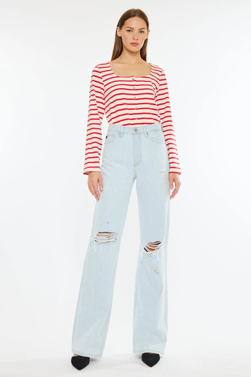 Montana Ultra High Rise 90's Flare Jeans