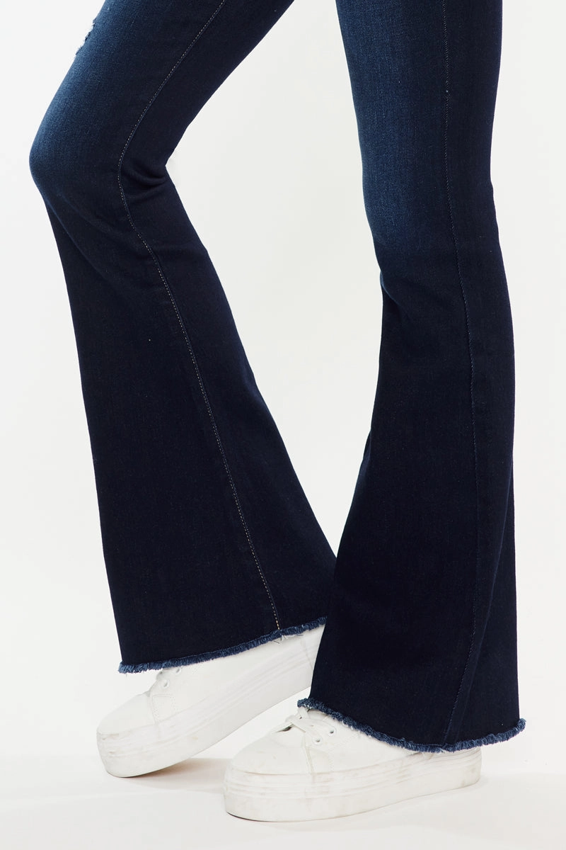 Morgan High Rise Flare Jeans