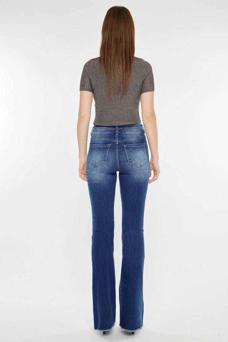 Morgan High Rise Flare Jeans