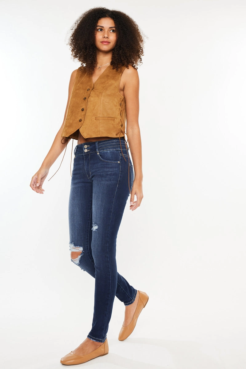 Morgan High Rise Super Skinny Jeans