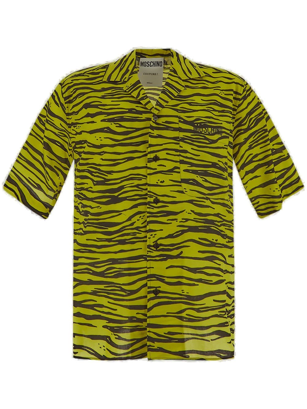 Moschino Buttoned Short-Sleeved Shirt