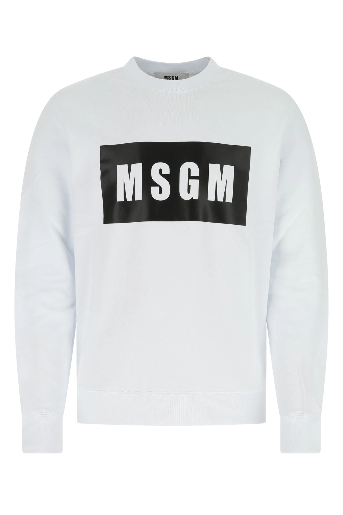 MSGM Logo Printed Crewneck Sweatshirt