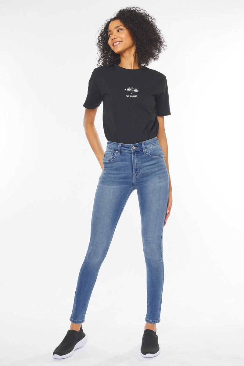 Nadine High Rise Super Skinny Jeans