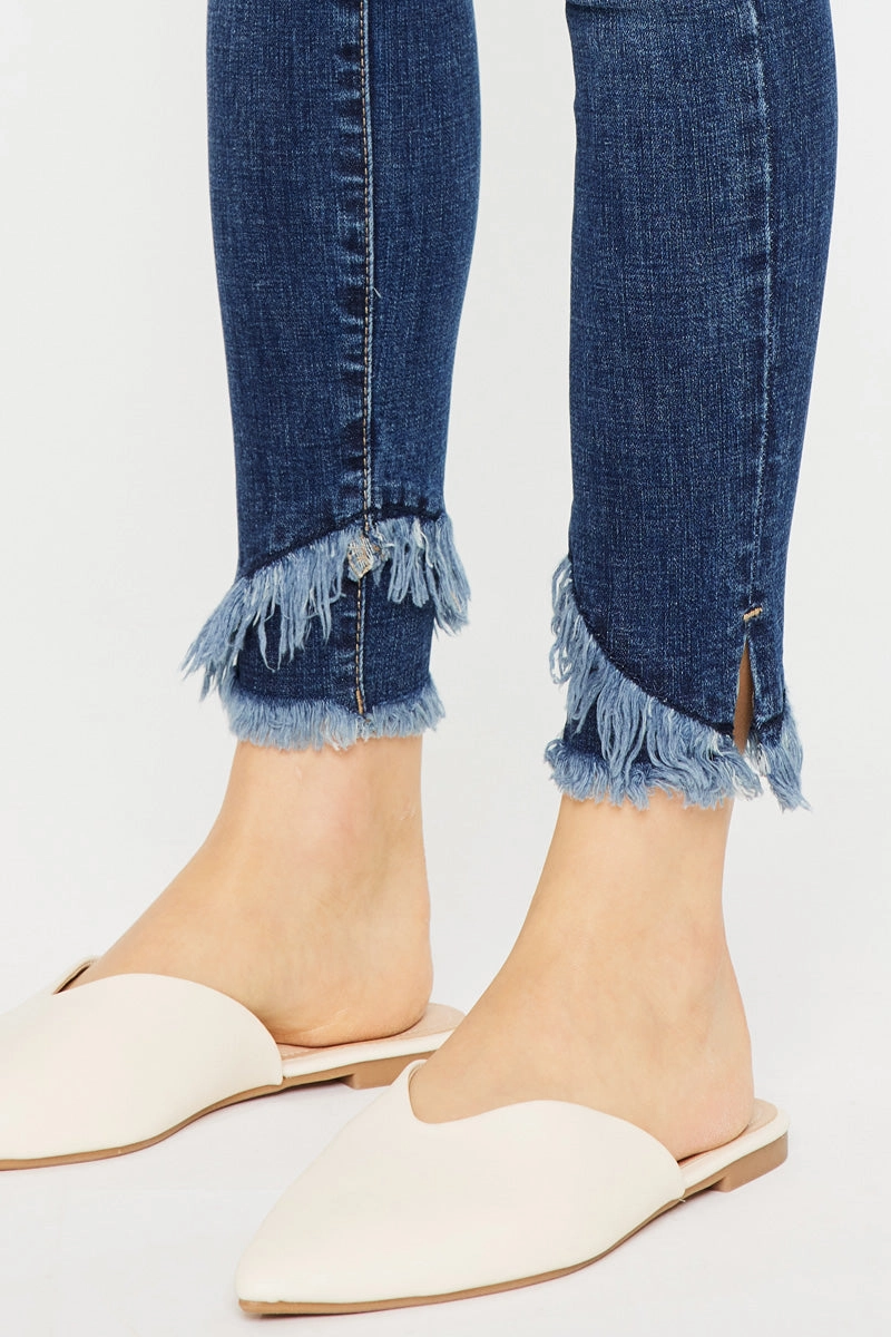 Nala Mid Rise Ankle Skinny Jeans
