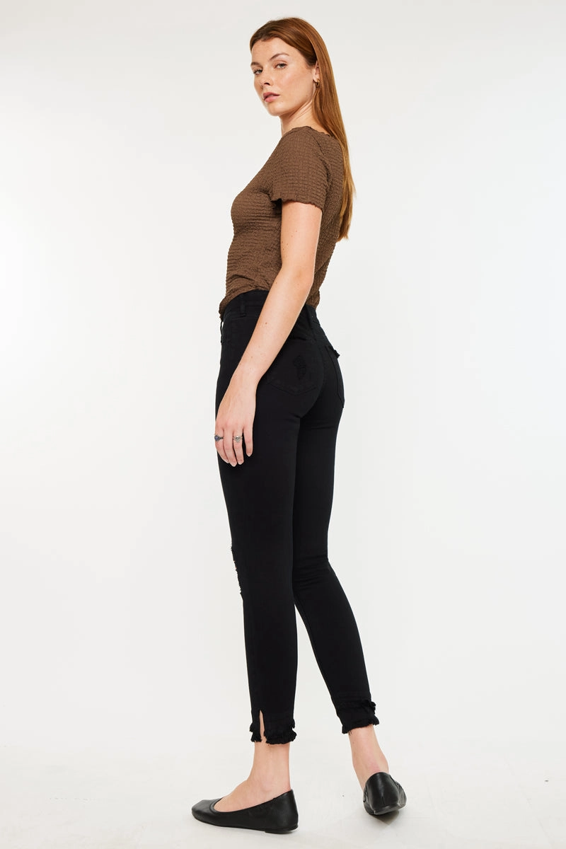 Nala Mid Rise Ankle Skinny Jeans