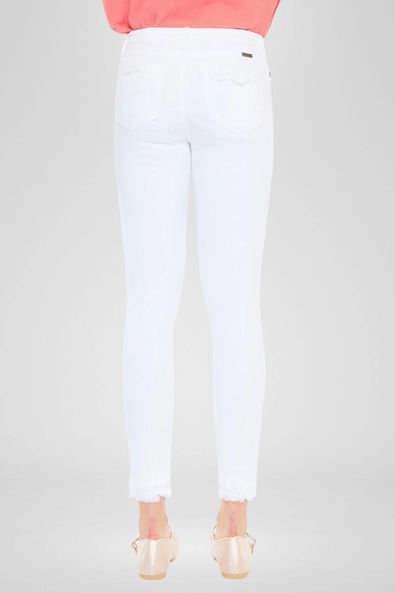 Nala Mid Rise Ankle Skinny Jeans
