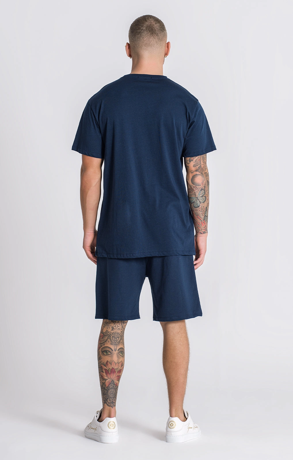 Navy Blue Block Tee