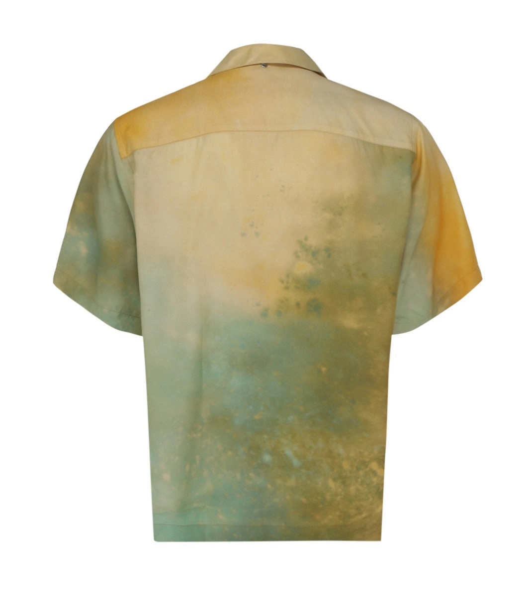 OAMC Kurt Logo Embroidered Short Sleeved Shirt