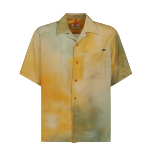 OAMC Kurt Logo Embroidered Short Sleeved Shirt