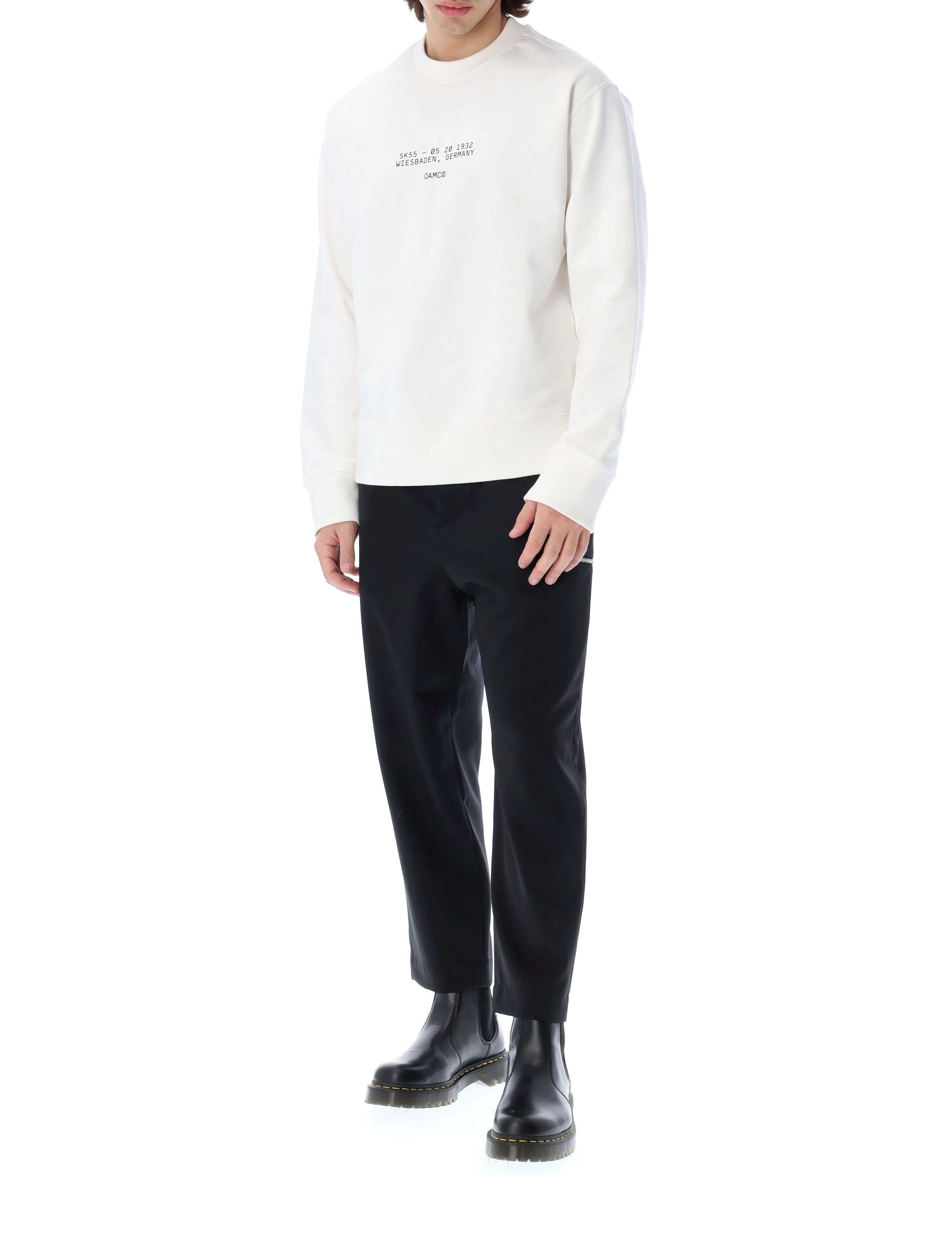 OAMC Logo Printed Crewneck Sweatshirt