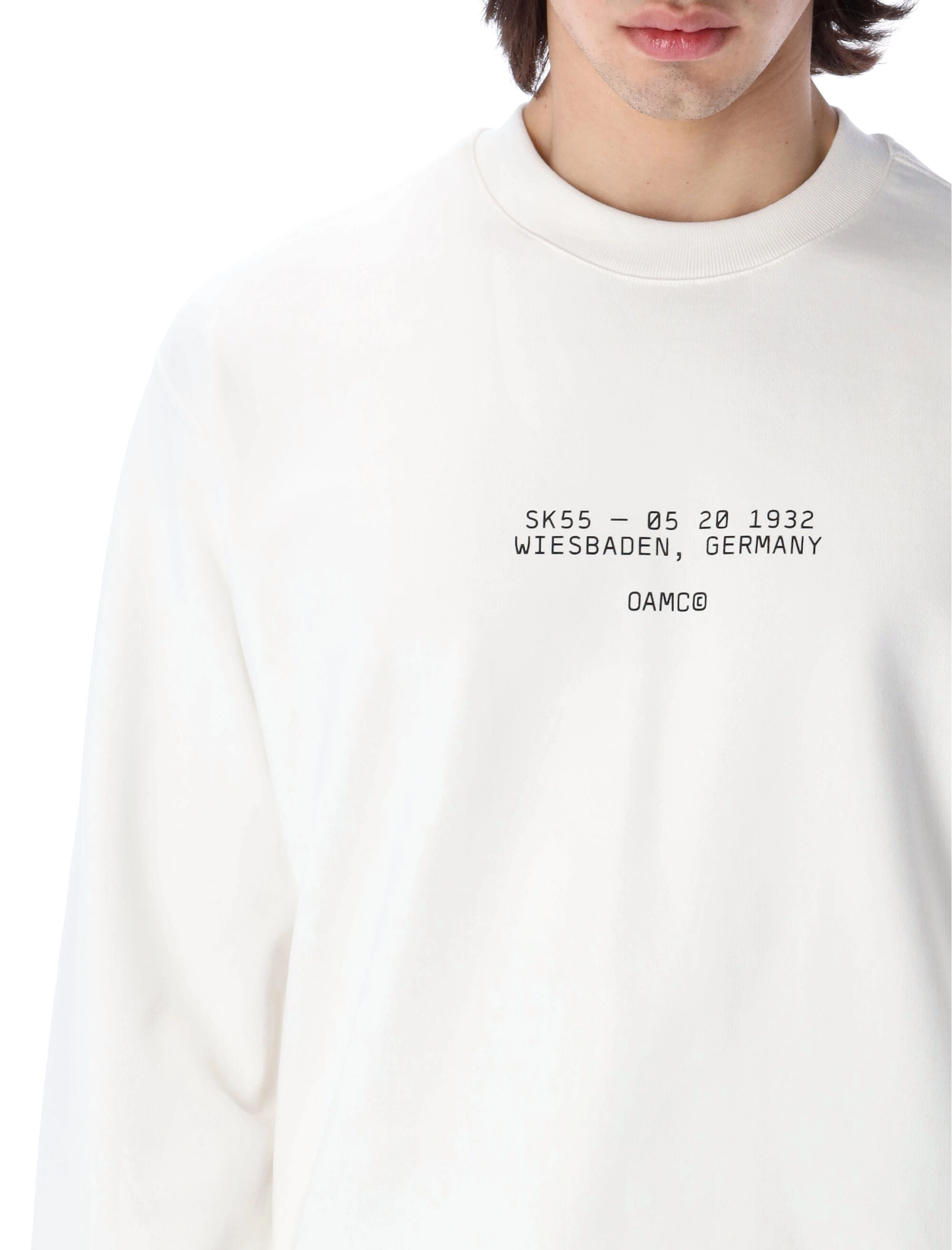 OAMC Logo Printed Crewneck Sweatshirt
